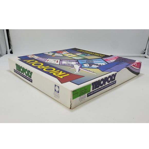 Triopoly The Three-Dimensional Game of Buying & Building Cities, PRE-OWNED - Picture 9 of 9